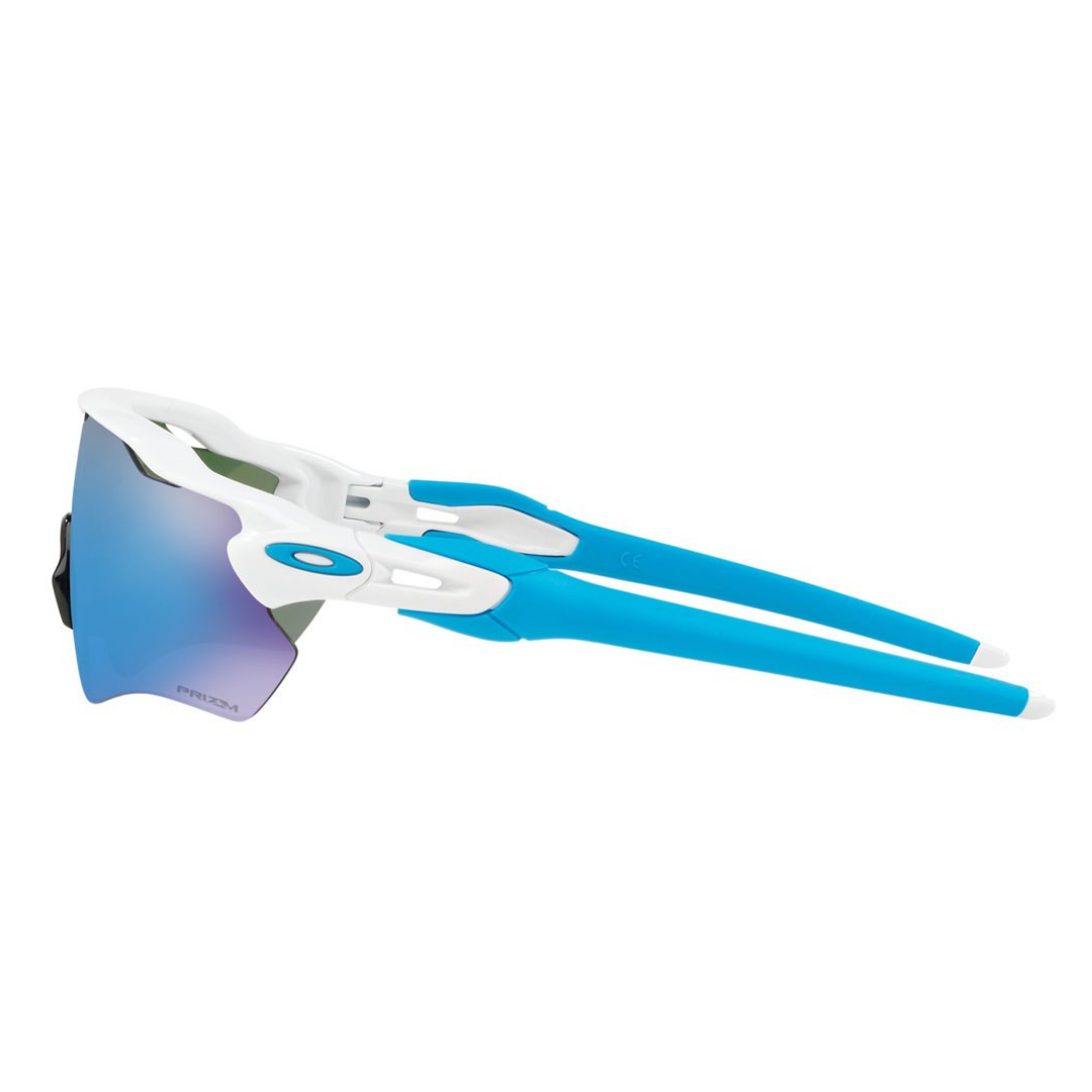 Gafas de sol Oakley Radar EV Path Polished White con lentes Prizm Sapphire, referencia OO9208-5738 - vista 3