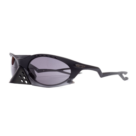 Gafas de sol Oakley Plantaris Matte Black con lentes Prizm Grey, referencia OO9437-0163