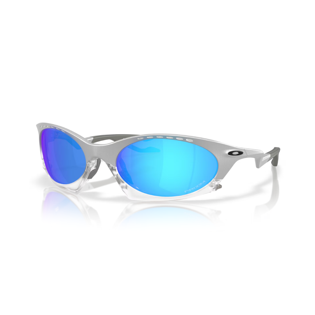 Gafas de sol Oakley Plantaris X-Silver con lentes Prizm Sapphire, referencia OO9437-1363