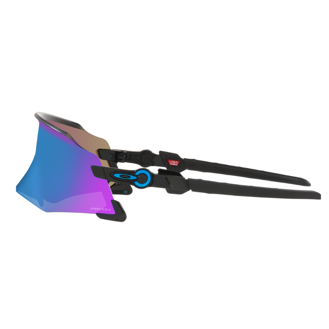 Gafas de sol Oakley Kato Polished Black con lentes Prizm Sapphire, referencia OO9455M-0349 - vista 3