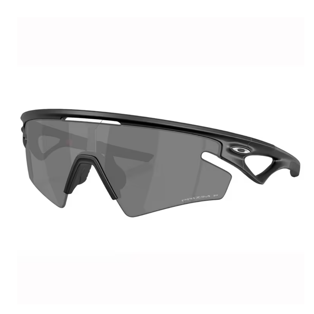 Gafas de sol Oakley Sphaera Slash Matte Black con lentes Prizm Black Polarized, referencia OO9499-0136