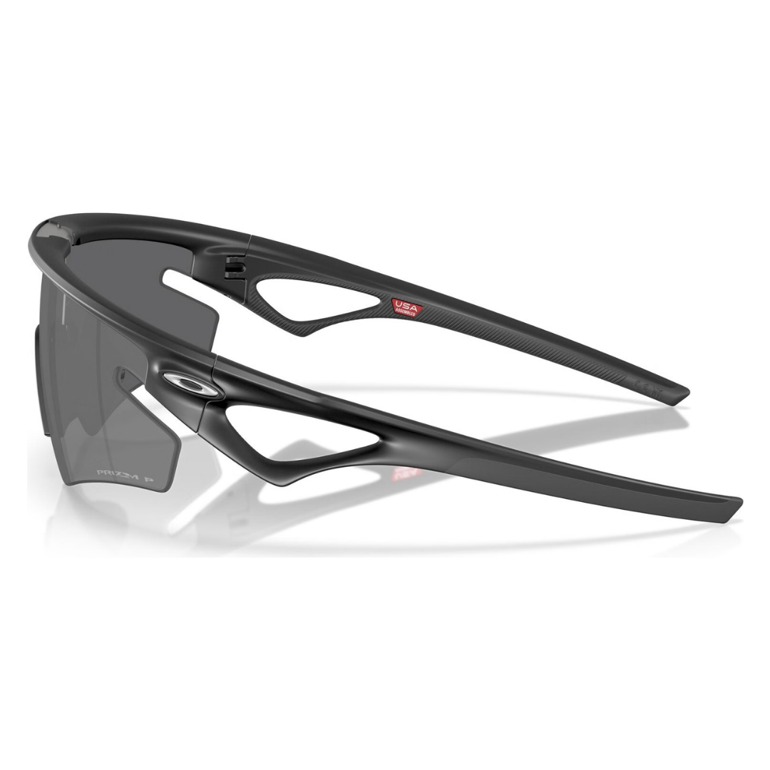 Gafas de sol Oakley Sphaera Slash Matte Black con lentes Prizm Black Polarized, referencia OO9499-0136 - vista 3