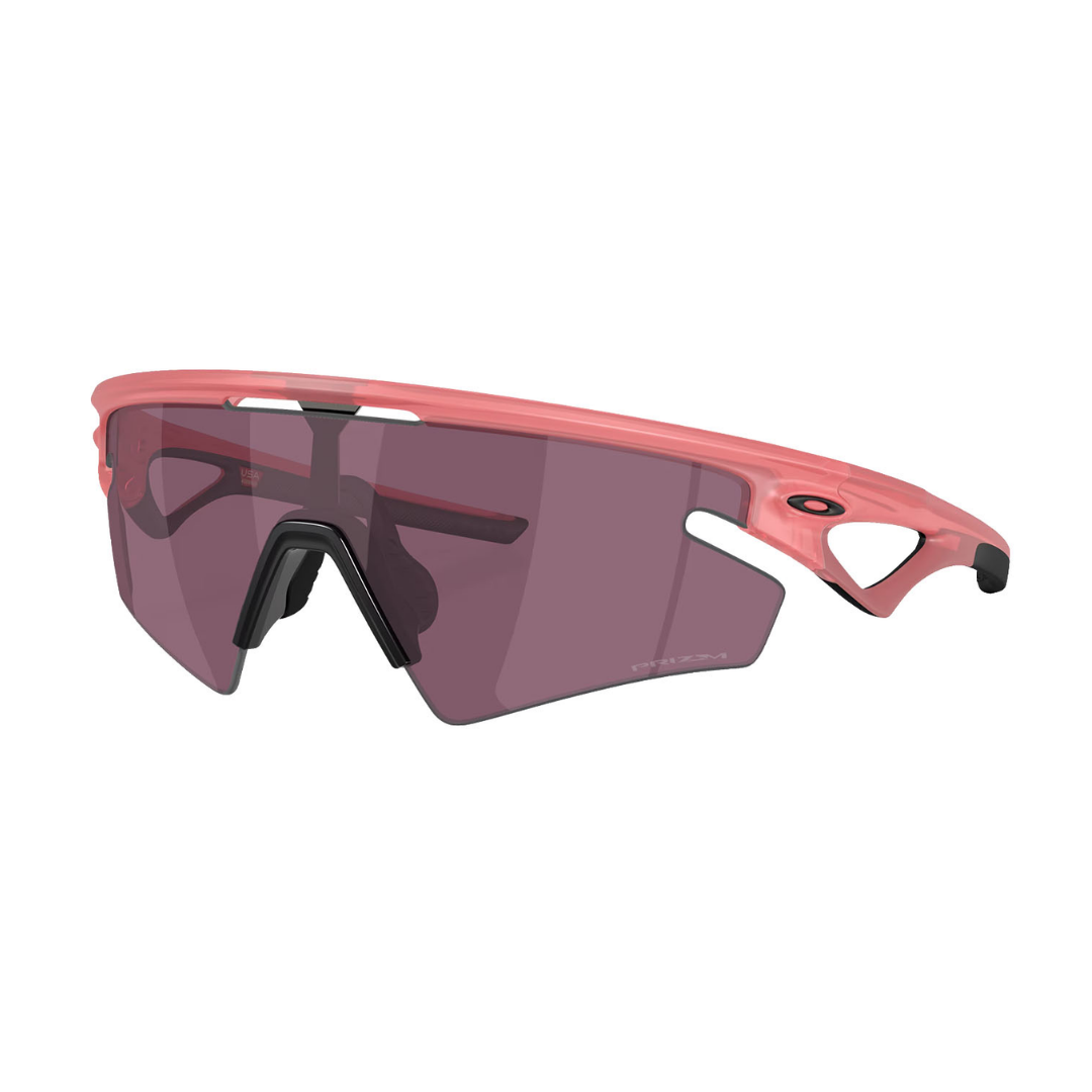 Gafas de sol Oakley Sphaera Slash Matte Trans Paloma con lentes Prizm Road Black, referencia OO9499-1336