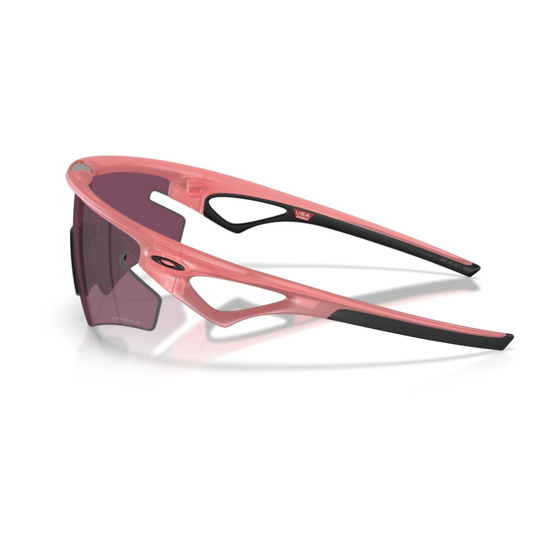 Gafas de sol Oakley Sphaera Slash Matte Trans Paloma con lentes Prizm Road Black, referencia OO9499-1336 - vista 3