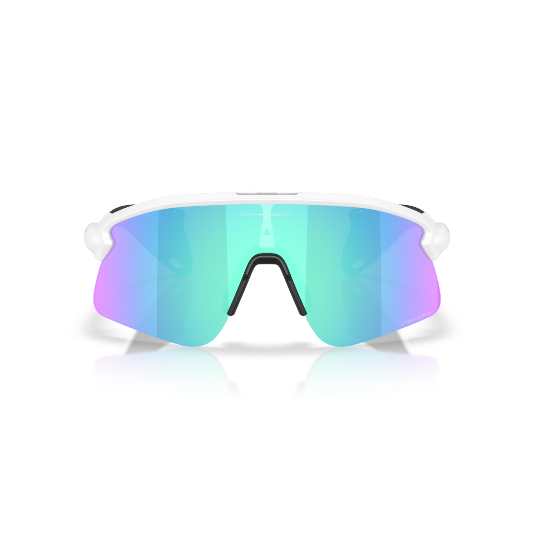 Gafas de sol Oakley Stunt Devil S Matte White con lentes Prizm Sapphire, referencia OO9518-0436 - vista 2