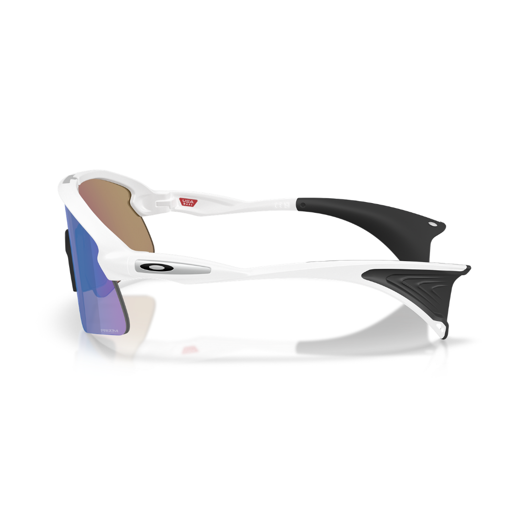 Gafas de sol Oakley Stunt Devil S Matte White con lentes Prizm Sapphire, referencia OO9518-0436 - vista 3