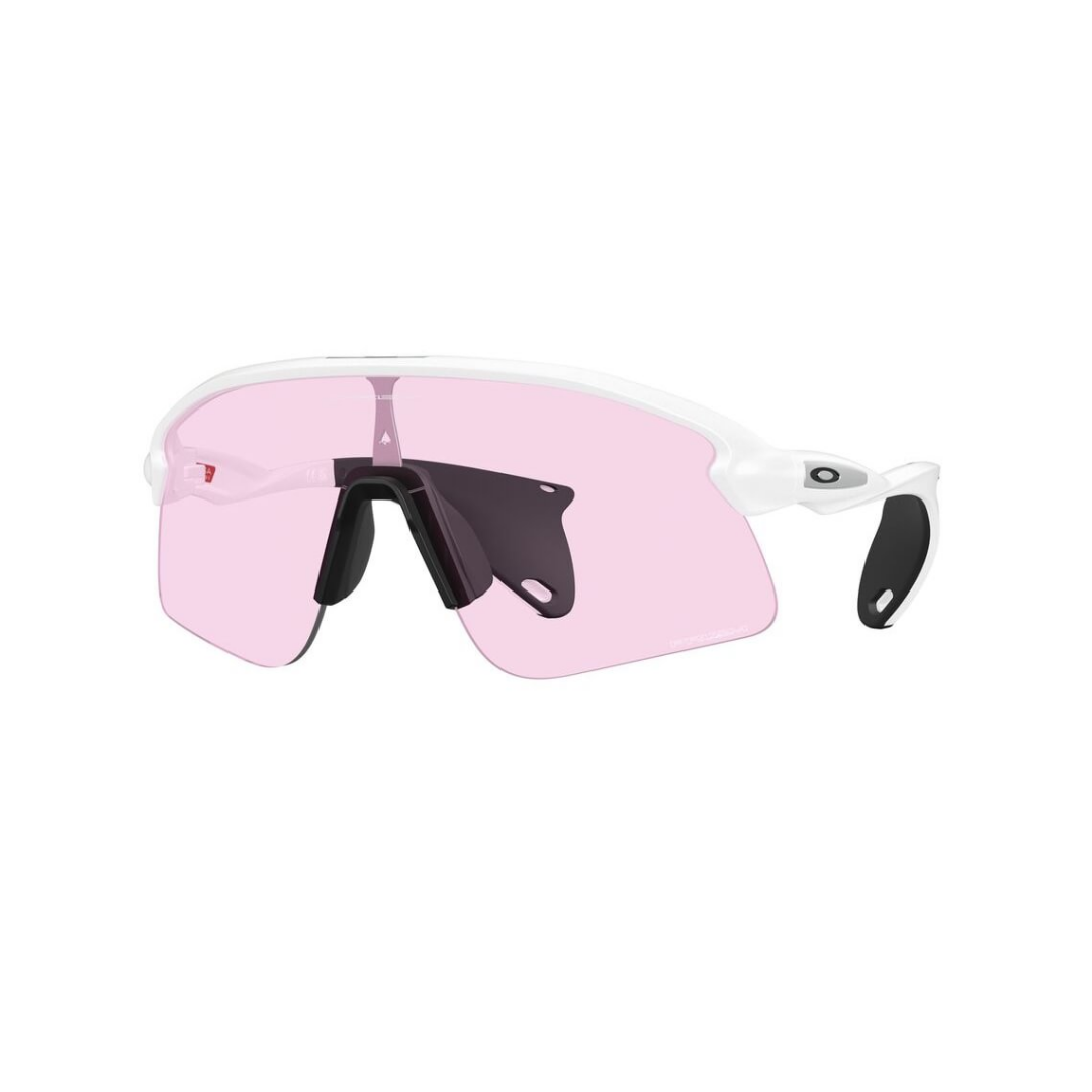Gafas de sol Oakley Stunt Devil S Matte White con lentes Prizm Low Light, referencia OO9518-0736