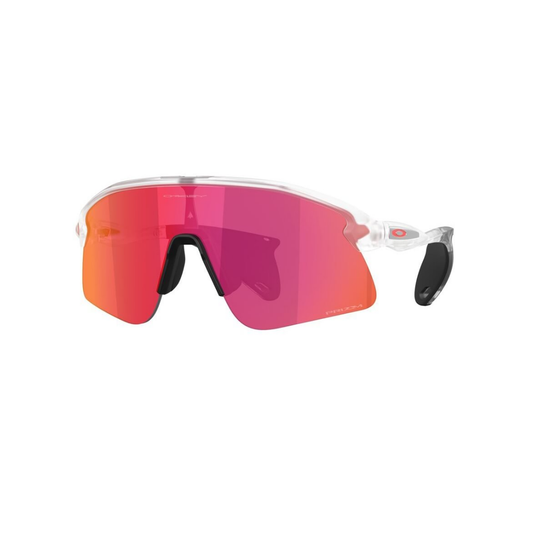 Gafas de sol Oakley Stunt Devil S Matte Clear con lentes Prizm Field, referencia OO9518-1036