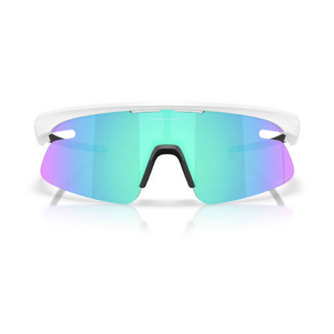 Gafas de sol Oakley RSLV Lite Matte White con lentes Prizm Sapphire, referencia OO9527D-0450 - vista 2